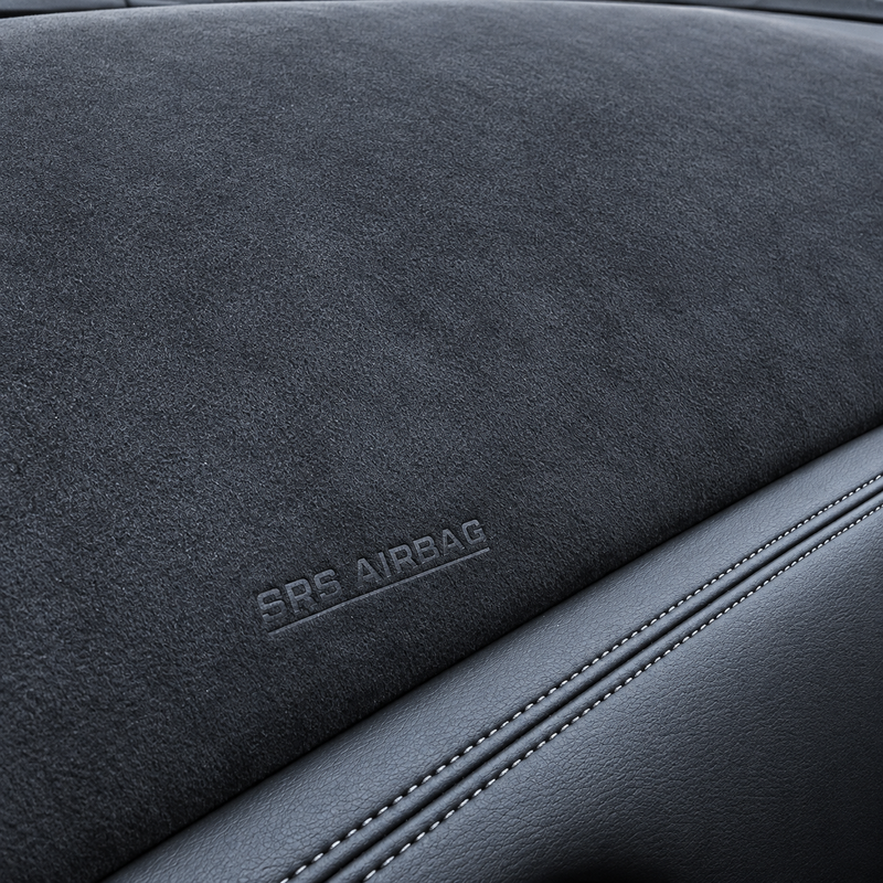 JustJap Racing Alcantara Instrument Dash Panel & Upper Door Trim Caps Fits Nissan R35 GTR 07-16 (Sold Exchange)