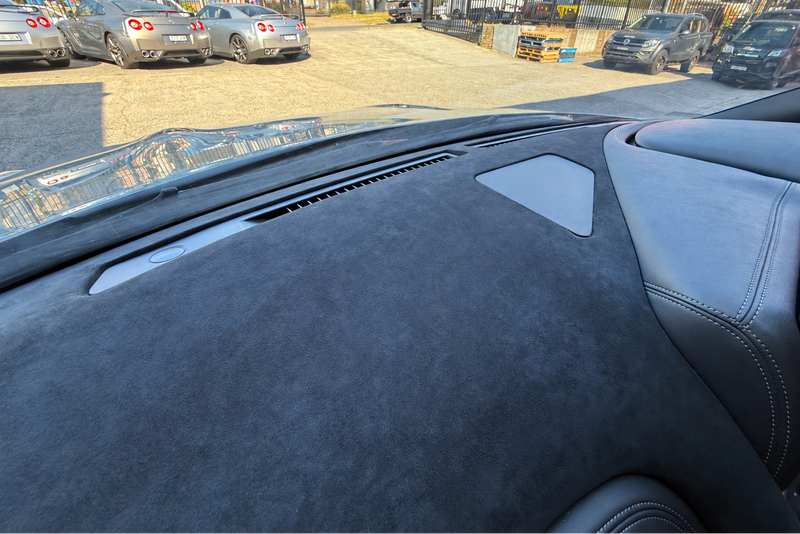 JustJap Racing Alcantara Instrument Dash Panel & Upper Door Trim Caps Fits Nissan R35 GTR 07-16 (Sold Exchange)