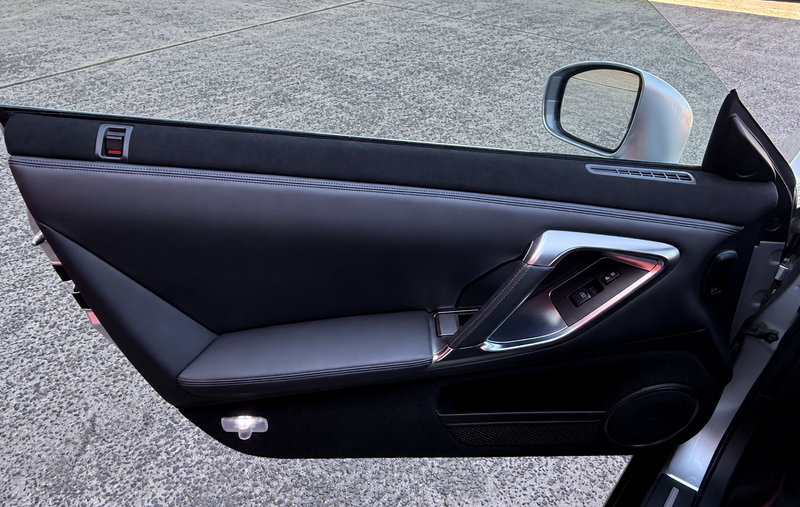 JustJap Racing Alcantara Instrument Dash Panel & Upper Door Trim Caps Fits Nissan R35 GTR 07-16 (Sold Exchange)
