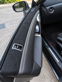 JustJap Racing Alcantara Instrument Dash Panel & Upper Door Trim Caps Fits Nissan R35 GTR 07-16 (Sold Exchange)