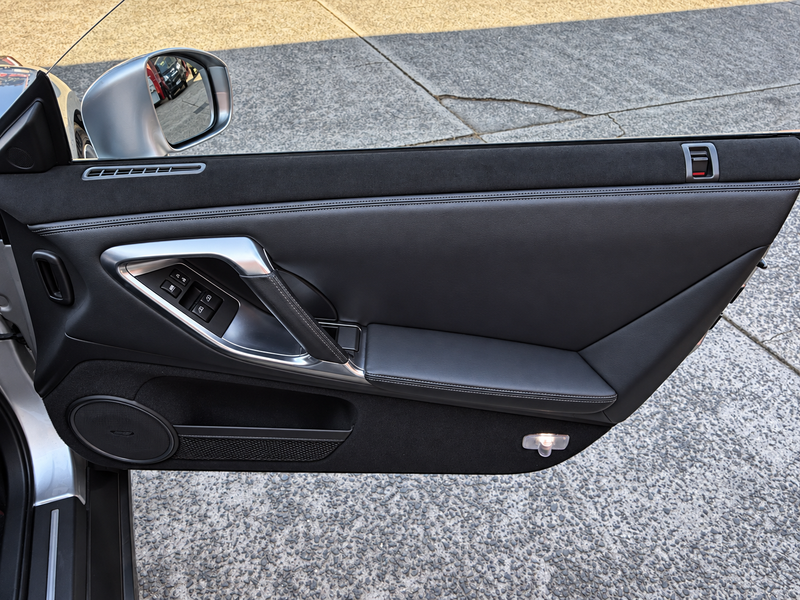 JustJap Racing Alcantara Instrument Dash Panel & Upper Door Trim Caps Fits Nissan R35 GTR 07-16 (Sold Exchange)