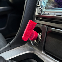 Nismo Style Killswitch 12v Cigarette Lighter (Red)
