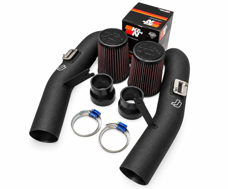 JustJap Racing Aluminium 3" Inch Air Intake Kit Fits Nissan R35 GTR