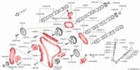 Genuine Nissan Timing Chain Kit Fits Nissan R35 GTR (VR38DETT)