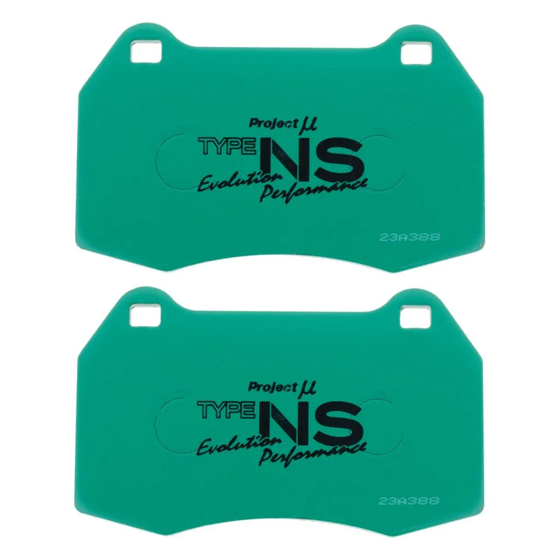 Project Mu NS-EP Front Brake Pads Fits Honda Integra DC5 Type R, Nissan R32/R33/R34 Skyline GTR, C34 Stagea 260RS & Z33 350Z Track Edition (Brembo)