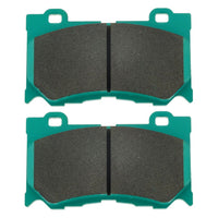 Project MU NS-EP Front Brake Pads Nissan V36 Skyline, V37 Skyline 400R, Z34 370Z, RZ34 Z & Infiniti Q50/Q60 Red Sport (Akebono 4 Piston)