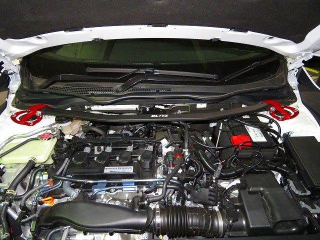 Blitz Front Tower Strut Brace Fits Honda Civic Hatch FK7 & Sedan FC1