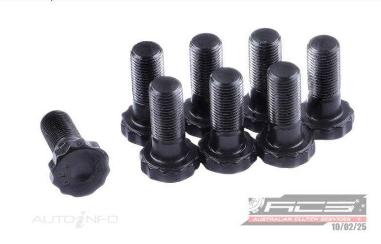 Xtreme Flywheel Bolt Set fits Subaru Forester, Impreza, WRX, STi, Legacy, Liberty, Outback & XV (10 x 1.0 x 25.8)