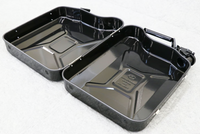 Hardcargo Jerrycan Toolbox + Holder Set (Black)