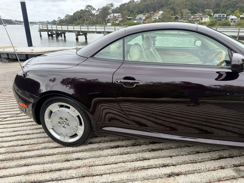 Lexus SC430 (Toyota Soarer) 54,xxx, 2001, NSW rego Until 28/03/2027