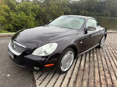 Lexus SC430 (Toyota Soarer) 54,xxx, 2001, NSW rego Until 28/03/2027