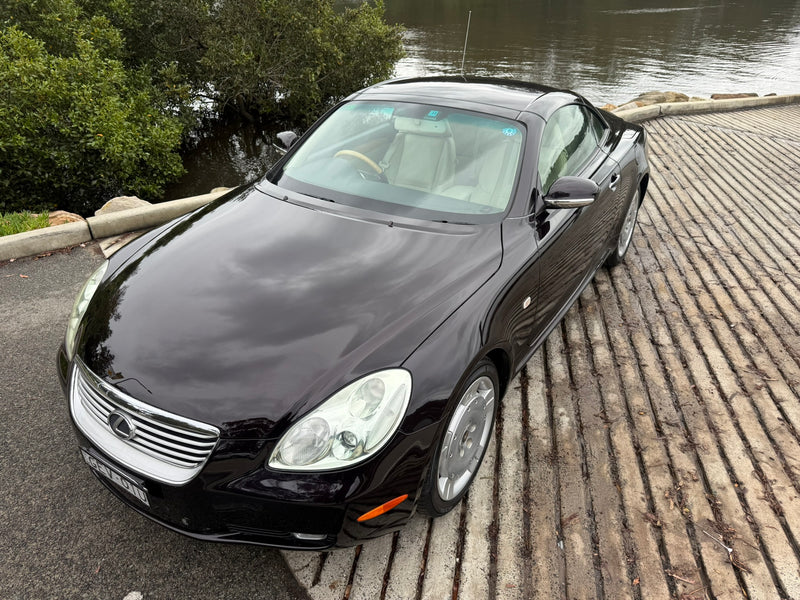 Lexus SC430 (Toyota Soarer) 54,xxx, 2001, NSW rego Until 28/03/2027