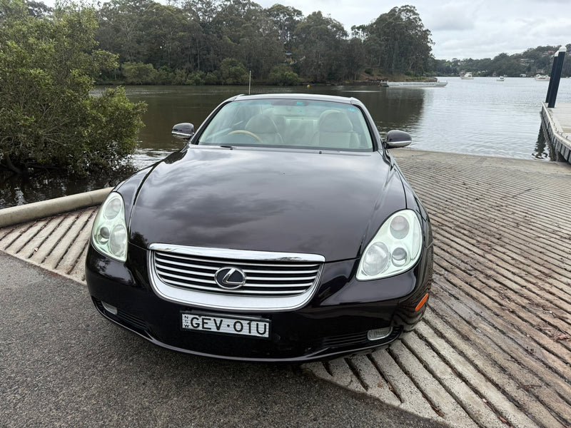 Lexus SC430 (Toyota Soarer) 54,xxx, 2001, NSW rego Until 28/03/2027