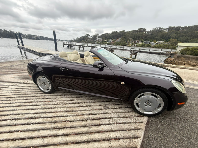 Lexus SC430 (Toyota Soarer) 54,xxx, 2001, NSW rego Until 28/03/2027