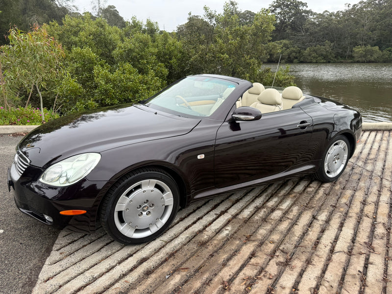 Lexus SC430 (Toyota Soarer) 54,xxx, 2001, NSW rego Until 28/03/2027