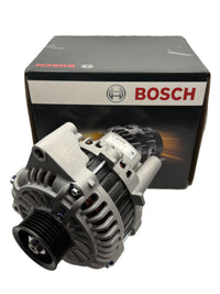 LS1 Bosch 12V 140 Amp Alternator & CWC SR Twin Cam Billet Conversion Kit (Silver) Fits Nissan SR20