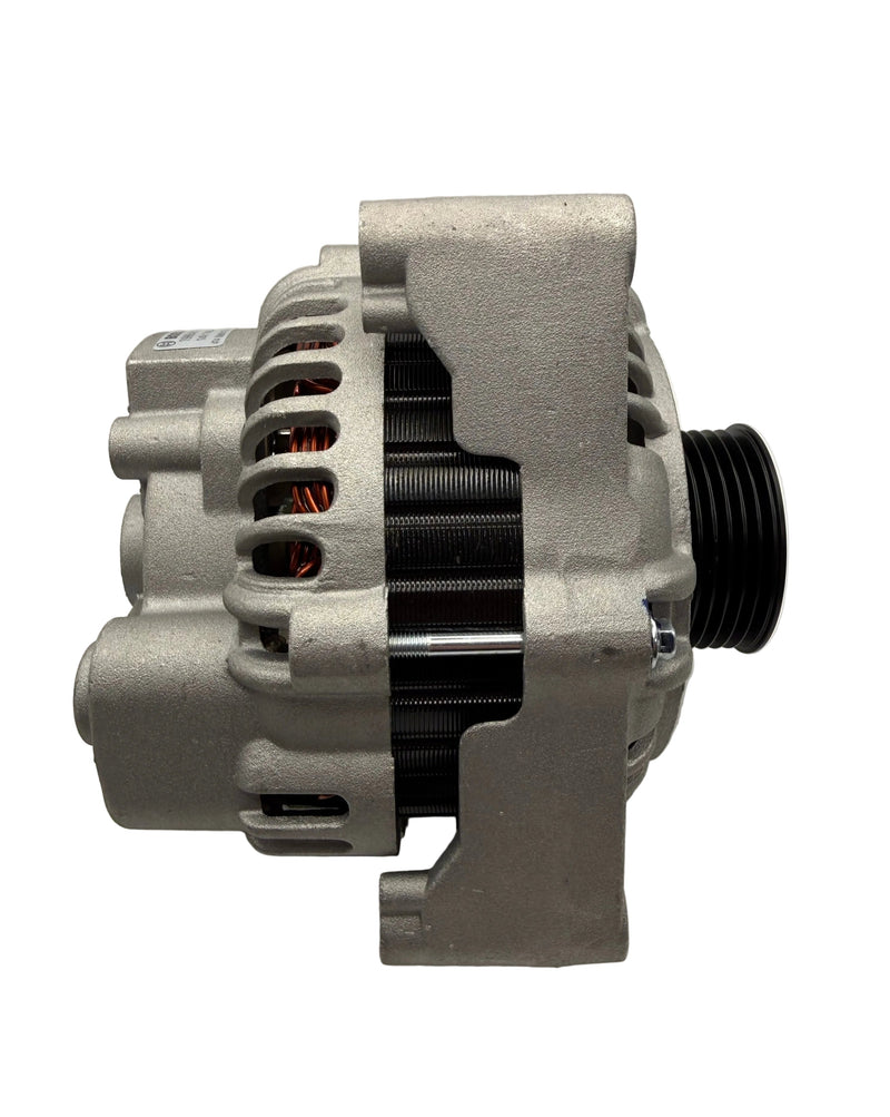 LS1 Bosch 12V 140 Amp Alternator & CWC SR Twin Cam Billet Conversion Kit (Silver) Fits Nissan SR20