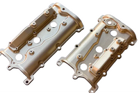 MAD Sweden Billet Camshaft Valve Cover Set (Wet Sump / Clear) Fits Nissan R35 GTR VR38DETT