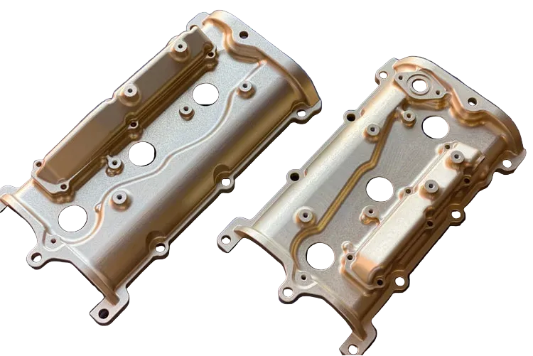 MAD Sweden Billet Camshaft Valve Cover Set (Wet Sump / Clear) Fits Nissan R35 GTR VR38DETT