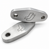 JustJap Racing VR38 EGR Block Off Plates (2 Piece Set) Fits Nissan R35 GTR