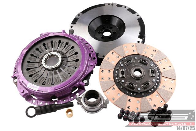 Xtreme Heavy Duty Cushion Button Single Mass Flywheel Clutch Kit Fits Nissan R34 Skyline GTR (RB26DETT)