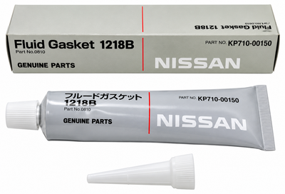 Genuine Nissan Liquid Fluid Gasket Sealant 1218B (Red Brown) - 150g