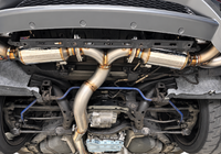 Fujitsubo A-R Stainless Steel 3.5" Exhaust System (Burning Gradation) Fits Nissan R35 GTR