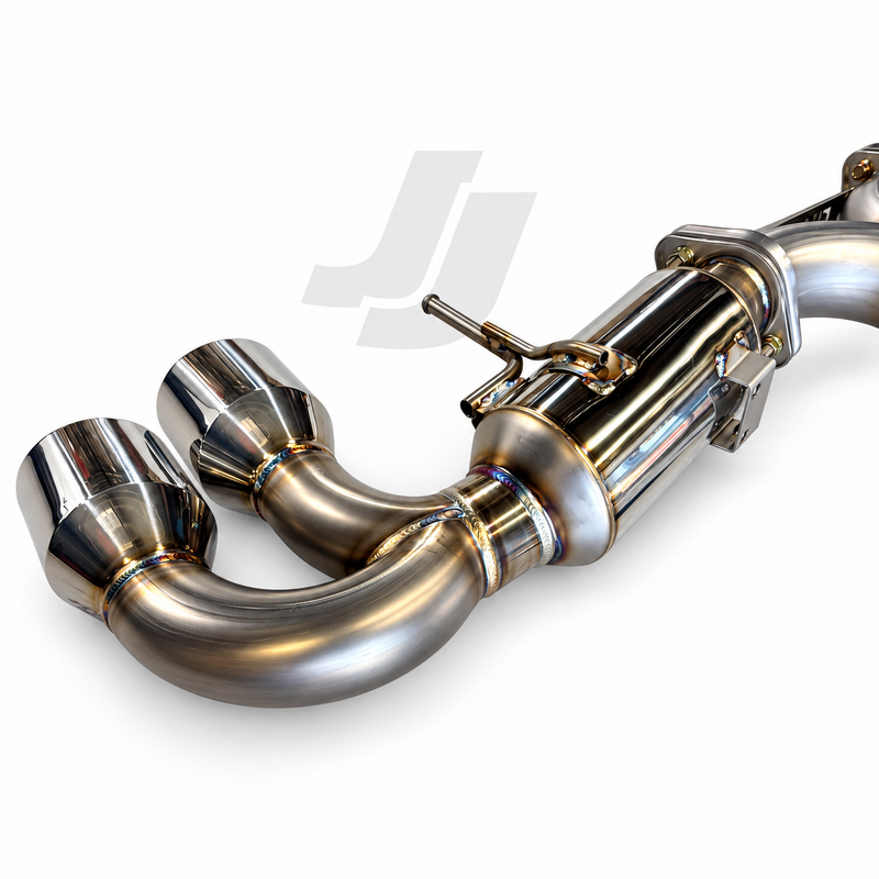 Fujitsubo A-R Stainless Steel 3.5" Exhaust System (Burning Gradation) Fits Nissan R35 GTR