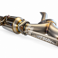 Fujitsubo A-R Stainless Steel 3.5" Exhaust System (Burning Gradation) Fits Nissan R35 GTR