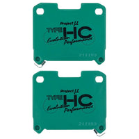 Project MU HC-EP Rear Brake Pads Fits Toyota Supra JZA80 & Celica ST205 (2 Piston)