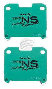 Project MU NS-EP Rear Brake Pads Fits Supra JZA80 & Celica ST205 (2 Piston)