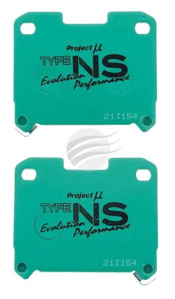 Project MU NS-EP Rear Brake Pads Fits Supra JZA80 & Celica ST205 (2 Piston)