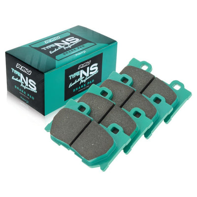 Project MU NS Rear Brake Pads Fits Nissan V36 Skyline, V37 Skyline 400R, Z34 370Z, RZ34 Z & Infiniti Q50/Q60 Red Sport (Akebono 2 Piston)