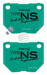 Project MU NS-EP Rear Brake Pads Fits Nissan & Subaru (Sumitomo 2 Pot)