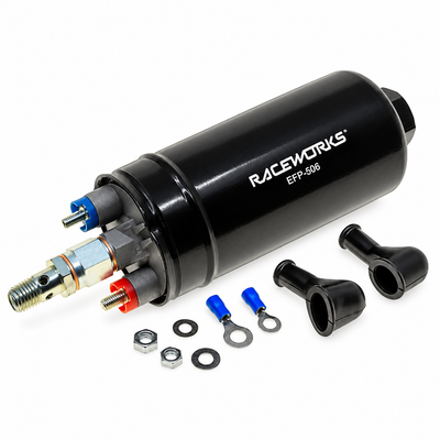 Raceworks 300LPH @ 3Bar (13.5V) E85 High Pressure External / In-tank Fuel Pump (Bosch 044 / E85) - EFP-506