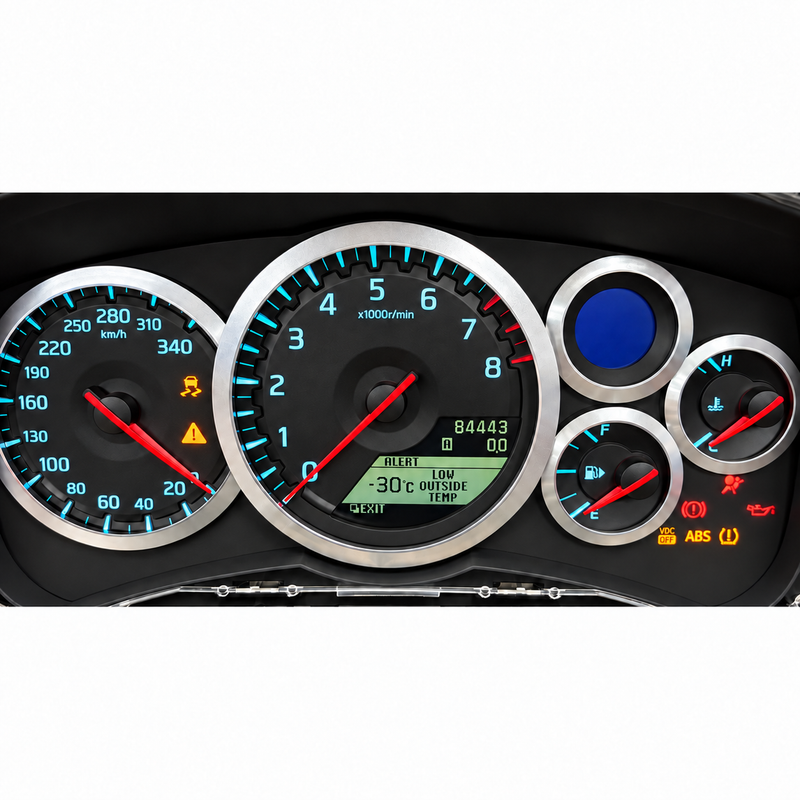 JJR Dash Instrument Cluster LED Globe Repair / Upgrade Fits Nissan R35 GTR