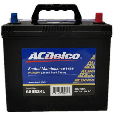 AC Delco Sealed Premium Battery (S55B24L) Fits Nissan R35 GTR (JDM Models)