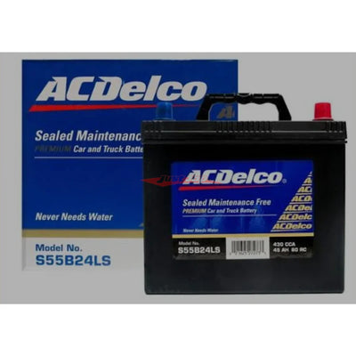 AC Delco Sealed Premium Battery (S55B24LS) Fits Nissan R35 GTR (ADM Models)