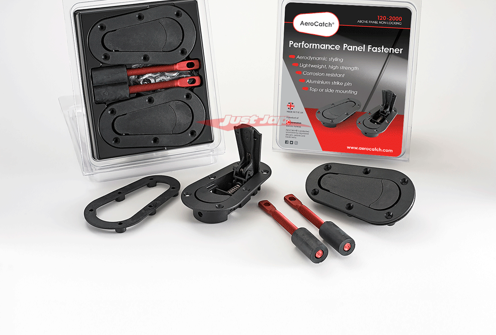 AeroCatch 120 Series Above Panel Flush Bonnet / Hood Fastener Kit AeroCatch 120 Series Above Panel Flush Bonnet / Hood Fastener Kit