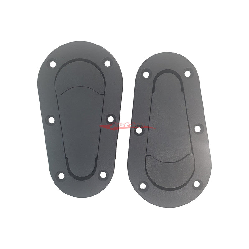 Aerocatch **Style** Flush Above Panel Flush Bonnet / Hood Fastener Kit - Non Locking (Black)