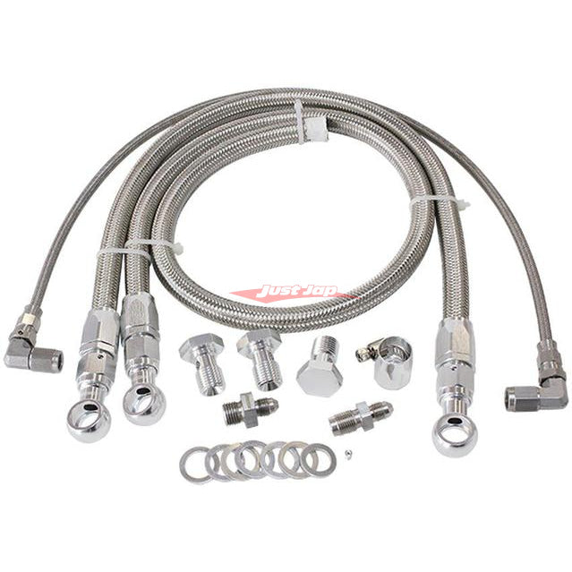 Aeroflow Turbo Oil & Water Line Set AF30-1003 fits Nissan Cefiro, Laurel, Skyline, Stagea & VL Commodore RB20 RB25 RB26 RB30