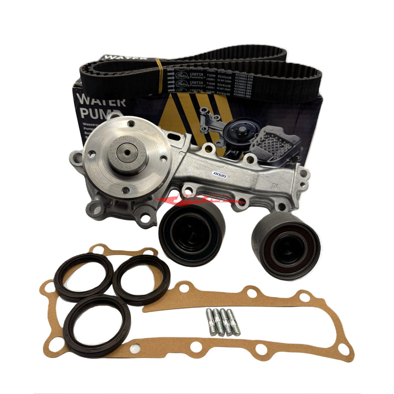 AISIN Water Pump & Gates OE Timing Belt Kit Fits Nissan C34/C35 Laurel, C34 Stagea, R33/R34 Skyline, Y33 Cedric & Gloria (RB25DET/RB26DETT)