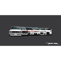 AK Racing Gaming Keyboard / Mousepad - Nissan GTR Vehicle History