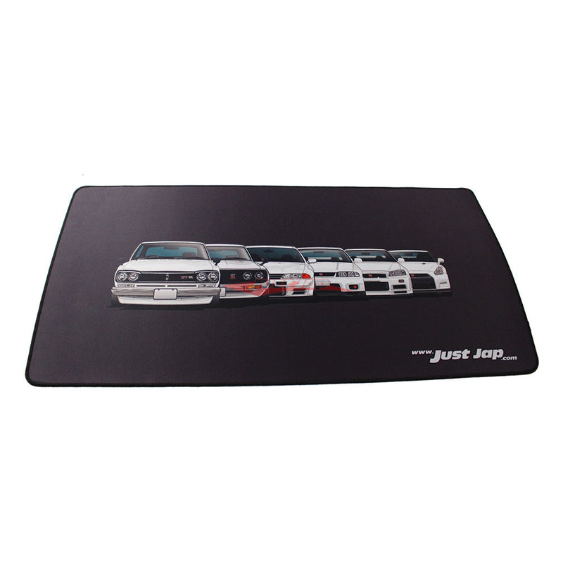 AK Racing Gaming Keyboard / Mousepad - Nissan GTR Vehicle History