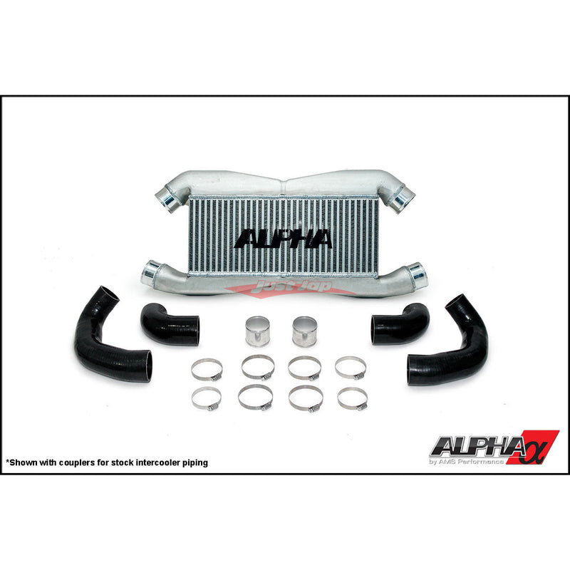 AMS Alpha Performance 102mm Street Front Mount Intercooler (Stock I/C Piping) Fits Nissan R35 GTR