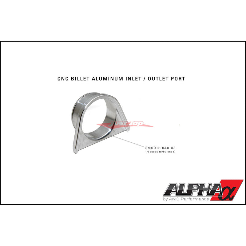 AMS Alpha Performance 115mm Race Front Mount Intercooler Fits Nissan R35 GTR (2007-)