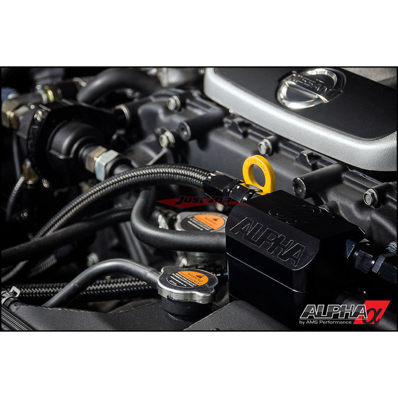 AMS Alpha Performance Air Oil Separator Fits Nissan R35 GTR