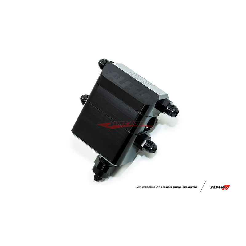 AMS Alpha Performance Air Oil Separator Fits Nissan R35 GTR