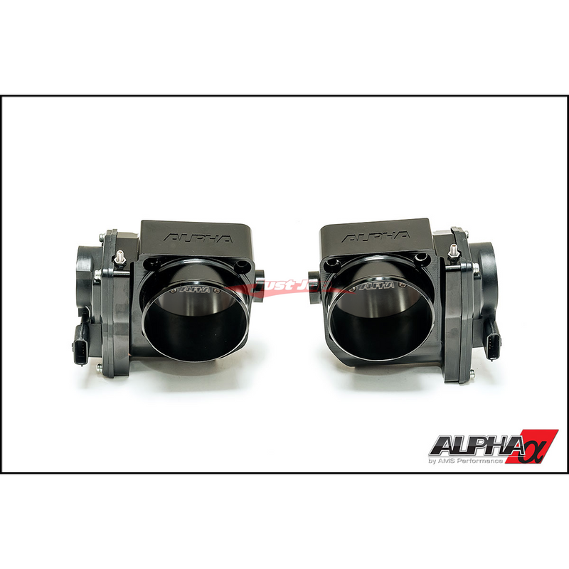 AMS Alpha Performance Big Bore Billet Throttle Bodies fits Nissan R35 GT-R