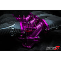 AMS Alpha Performance Carbon Fiber / Billet Intake Manifold fits Nissan R35 GTR 07-